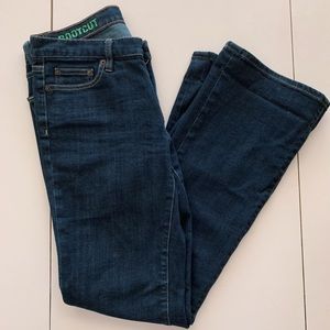 J. Crew Dark Wash Mid Rise Boot Cut Jeans 👖